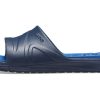 Crocs Reviva ploché sandály modré 205546-4HI