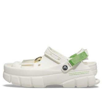 Crocs Sankuanz x Clog „White Green“ 206900-100