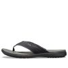 Crocs Santa Cruz plátěné žabky „Black Slate Grey“ 205612-0DD