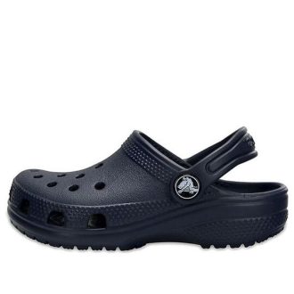 Crocs Small Crocs Outdoor Beach Sports Sandály Big Boys Deep Blue 204536-410