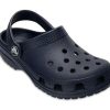 Crocs Small Crocs Outdoor Beach Sports Sandály Big Boys Deep Blue 204536-410