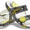 Crocs SmileyWorld x Classic Sandal „Black White“ 207207-94S