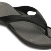 Crocs Soft Sole Útulné žabky Unisex Black Grey 10024-05M