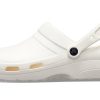 Crocs Specialist II Clog 2 ploché bílé sandály 205619-100