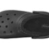 Crocs Stay Warm Odolné proti opotřebení Útulné sportovní unisex černé sandály 204563-060