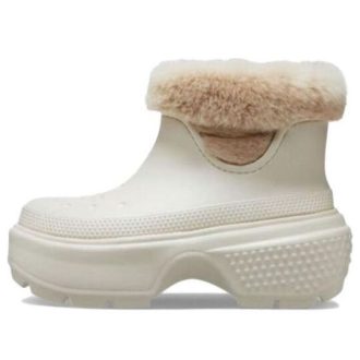 Crocs Stomp lemované boty „Stucco“ 208718-160