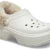 Crocs Stomp Lined Clogs „White“ 208546-160