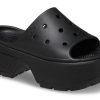 Crocs Stomp Slides „Black“ 209346-001