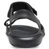 Crocs Swiftwater Light Cozy Sports Černé sandály 206526-060