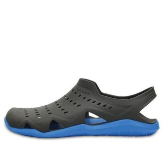 Crocs Swiftwater Wave Clogs „Black Blue“ 203963-08U
