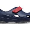 Crocs (TD) Crocs All Terrain Fisherman Clogs „Navy Red“ 208351-4CC