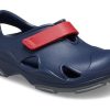 Crocs (TD) Crocs All Terrain Fisherman Clogs „Navy Red“ 208351-4CC