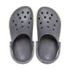 Crocs (TD) Crocs Bayaband Clogs „Grey White“ 207018-OGX
