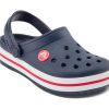 Crocs (TD) Crocs Crocband Clogs „Navy White“ 207005-485