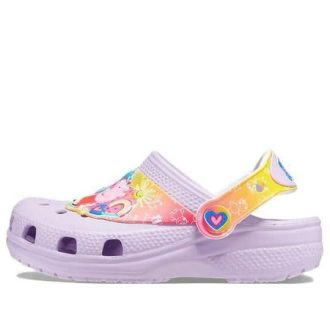 Crocs (TD) Crocs Peppa Pig Klasické dřeváky „Lilac“ 207915-03