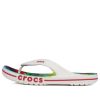 Crocs Tie Dye Pattern Žabky Pantofle bílé Unisex „White“ 206358-94S