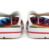 Crocs Tie Dye Pattern Žabky Pantofle bílé Unisex „White“ 206358-94S