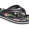Crocs (WMNS) žabky Crocband Flowers černé 206101-0FF