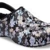 Crocs (WMNS) Baya lemované dřeváky „Black White“ 205975-0CV
