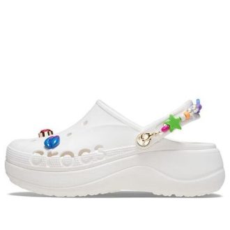 Crocs (WMNS) Baya Midsummer Platform Clogs „White Pink“ 210091-1LI