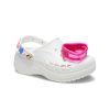 Crocs (WMNS) Baya Midsummer Platform Clogs „White Pink“ 210091-1LI