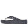 Crocs (WMNS) Baya Platforma třpytivé sandály „Black“ 208463