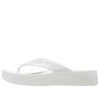 Crocs (WMNS) Baya platformové žabky „bílé“ 208395-100