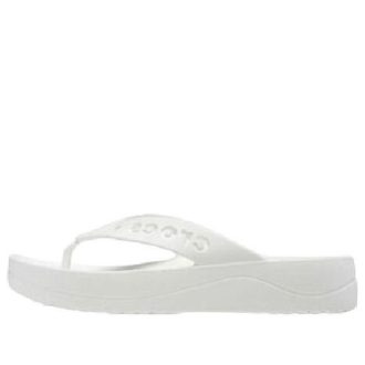 Crocs (WMNS) Baya platformové žabky „bílé“ 208395-100
