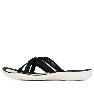 Crocs (WMNS) Beach & Pool Slides Pantofle „Black White“ 205479-066