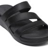 Crocs (WMNS) Boca Strappy klínové sandály „Černá“ 207434-001