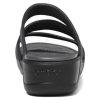 Crocs (WMNS) Boca Strappy klínové sandály „Černá“ 207434-001
