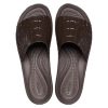 Crocs (WMNS) Brooklyn Croco Shine Slide Sandály „Espresso“ 209253-206