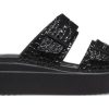 Crocs (WMNS) Brooklyn Croco Shine spona „Black“ 209361