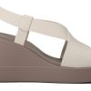 Crocs (WMNS) Brooklyn lehké cementově šedé sandály „Gray“ 206222-16T