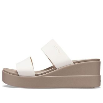 Crocs (WMNS) Brooklyn lehké houbově šedé sandály 206219-16T