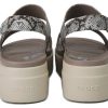 Crocs (WMNS) Brooklyn sandály pro volný čas se silnou podrážkou šedá 206453-93T