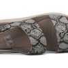 Crocs (WMNS) Brooklyn sandály pro volný čas se silnou podrážkou šedá 206453-93T