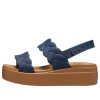 Crocs (WMNS) Brooklyn Woven Wedge Sandals „Blue Brown“ 209977-410