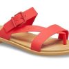 Crocs (WMNS) Casual Flame Red Pantofle 206108-8C1