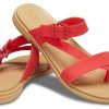 Crocs (WMNS) Casual Flame Red Pantofle 206108-8C1