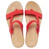 Crocs (WMNS) Casual Flame Red Pantofle 206108-8C1
