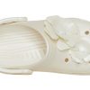 Crocs (WMNS) Classic Clog 3D květinové bílé sandály 205587-159