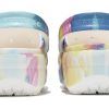 Crocs (WMNS) Classic clog clouds Kravata Dye Printing Lehké útulné sportovní sandály Růžová Modrá 207151-94S