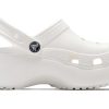 Crocs (WMNS) Classic Clog clouds Retro plážová obuv bílá 206750-100