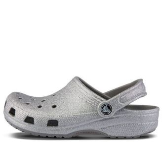 Crocs (WMNS) Classic Clog Crocs stříbrné sandály 205942-040