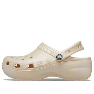 Crocs (WMNS) Classic Clog Platform Shimmer „Vanilla“ 208590-108