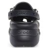 Crocs (WMNS) Classic Clog Retro Sandály Black Silver 206662-067