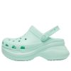 Crocs (WMNS) Classic Clog Retro Sandály se silnou podrážkou Mint Green 206302-3TI
