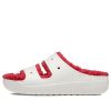Crocs (WMNS) Classic Cozzzy sváteční svetr sandál „White Red“ 209227-90H