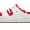 Crocs (WMNS) Classic Cozzzy sváteční svetr sandál „White Red“ 209227-90H